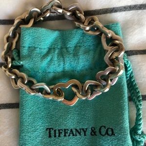 Tiffany Heart Link Bracelet
